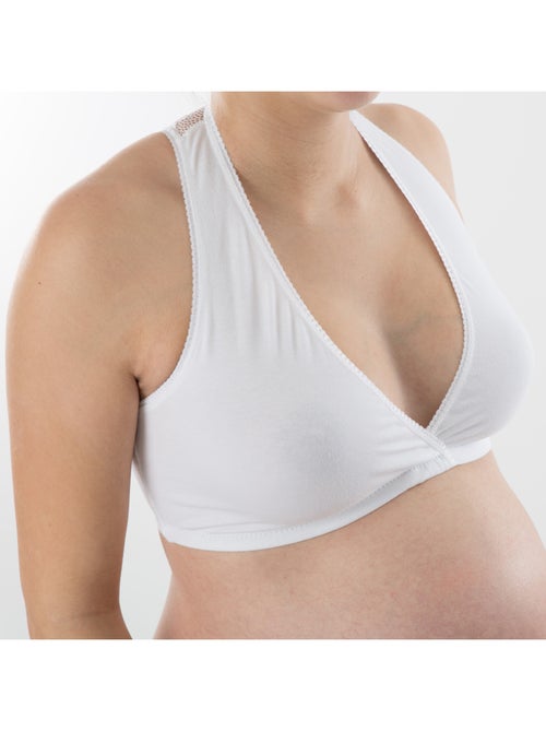 Sutiã de noite de maternidade com renda 'bogema' - Kiabi Sutiã de noite de maternidade com renda 'bogema' - Kiabi