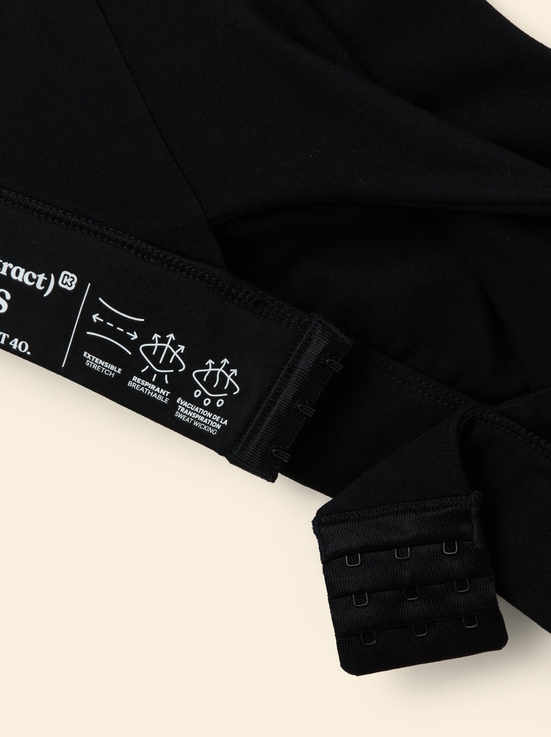 Sutiã desportivo - (ekstract) Preto - Kiabi