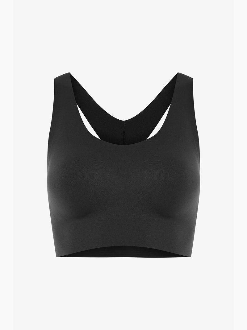 Sutiã esportivo zero feel invisível com suporte médio penti Preto - Kiabi