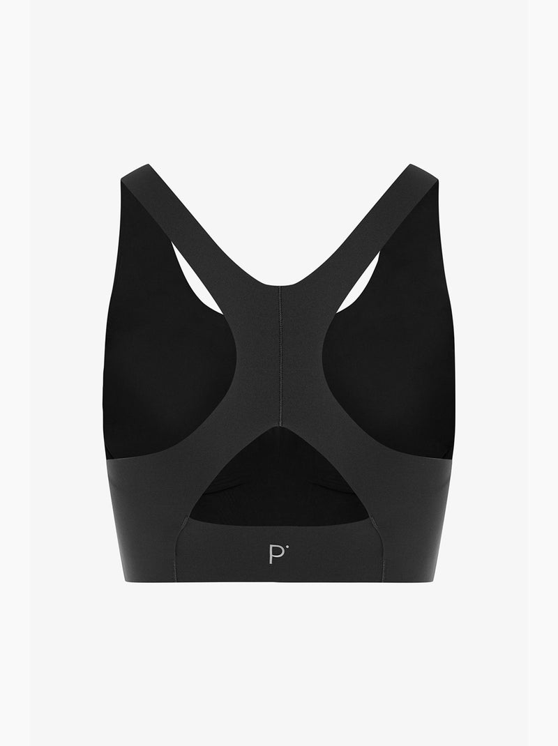 Sutiã esportivo zero feel invisível com suporte médio penti Preto - Kiabi