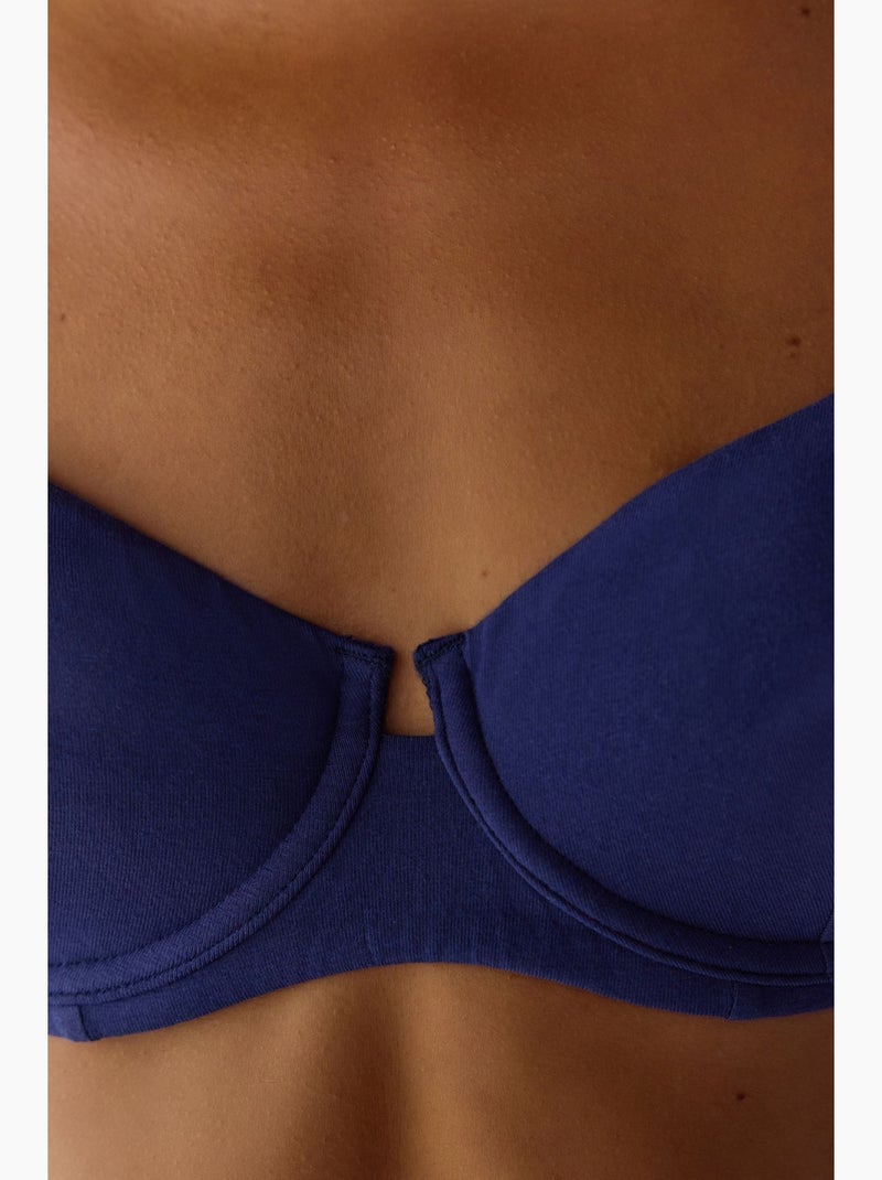 Sutiã feminino com aro penti Azul - Kiabi