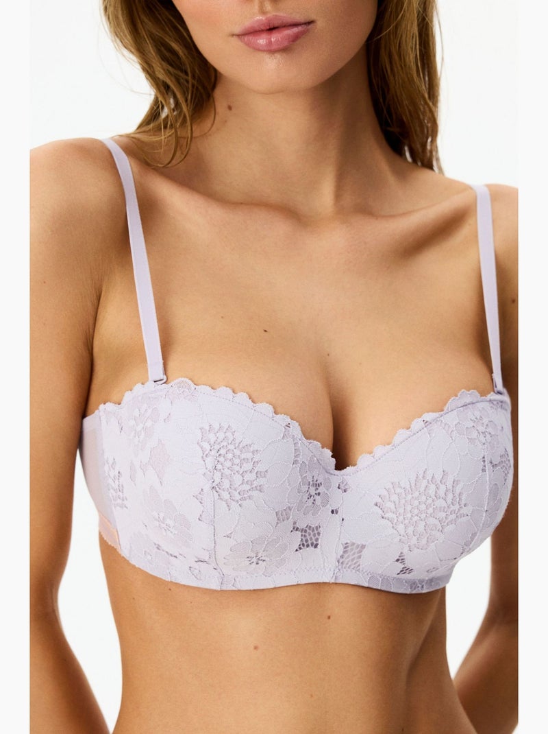 Sutiã feminino lotus lace penti Branco sujo - Kiabi