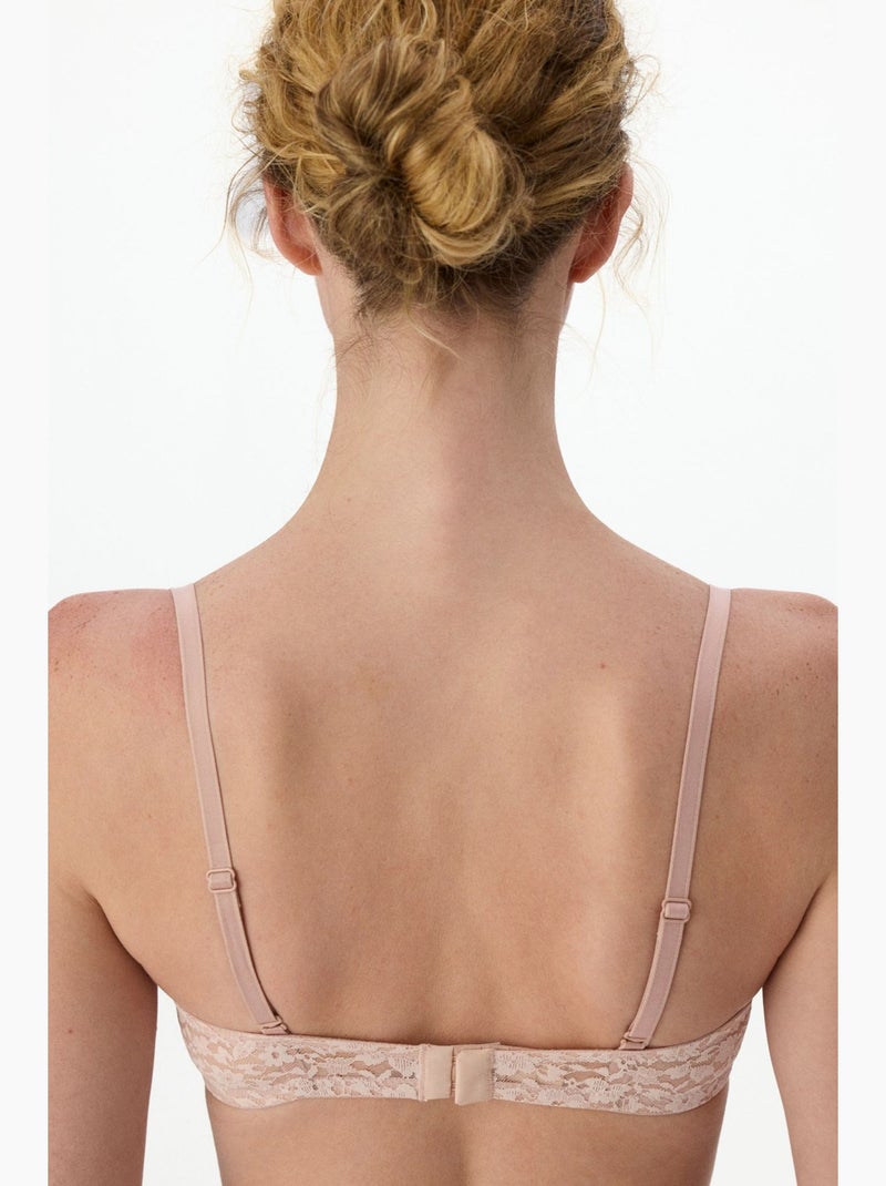 Sutiã feminino pop lace penti Rosa doce - Kiabi