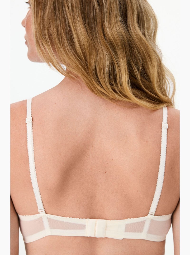 Sutiã feminino wow lace penti Branco sujo - Kiabi