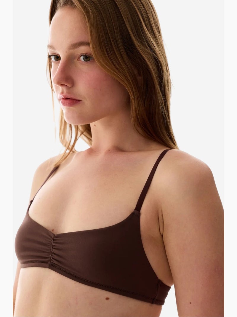 Sutiã mini micro feminino penti Castanho - Kiabi