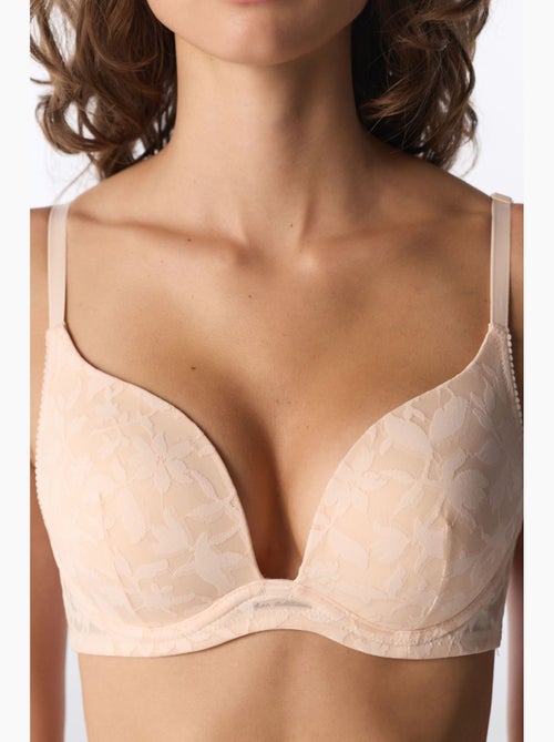 Sutiã push-up floral denso e claro penti - Kiabi
