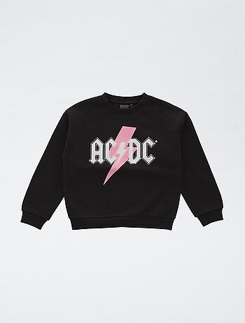 Sweat 'AC/DC' gola redonda
