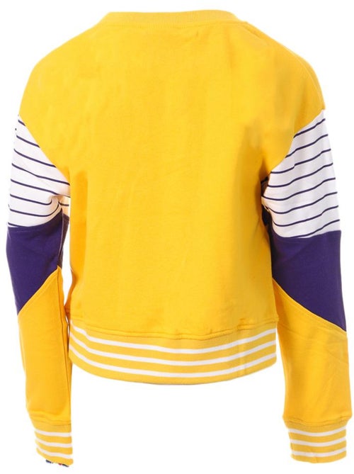 Sweat Amarelo Menina NBA Los Angeles Lakers Cheer - Kiabi Sweat Amarelo Menina NBA Los Angeles Lakers Cheer - Kiabi