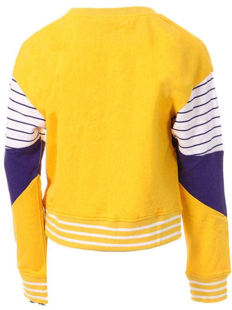 Sweat Amarelo Menina NBA Los Angeles Lakers Cheer Amarelo - Kiabi