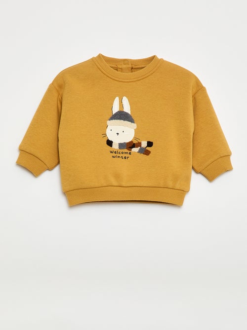 Sweat animado de mangas compridas - Kiabi