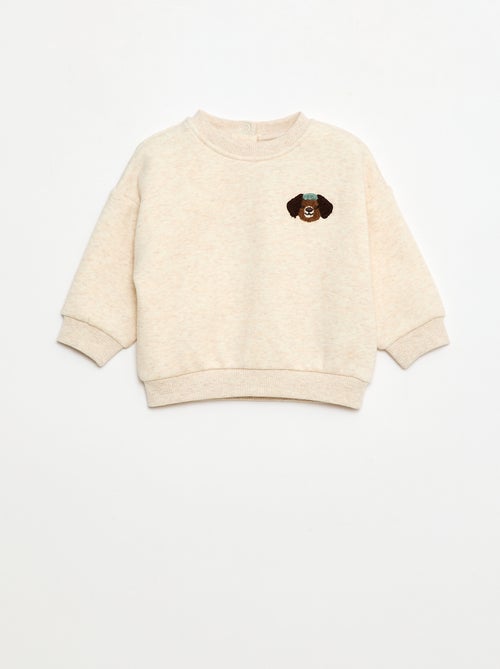 Sweat animado de mangas compridas - Kiabi