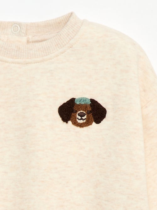 Sweat animado de mangas compridas - Kiabi