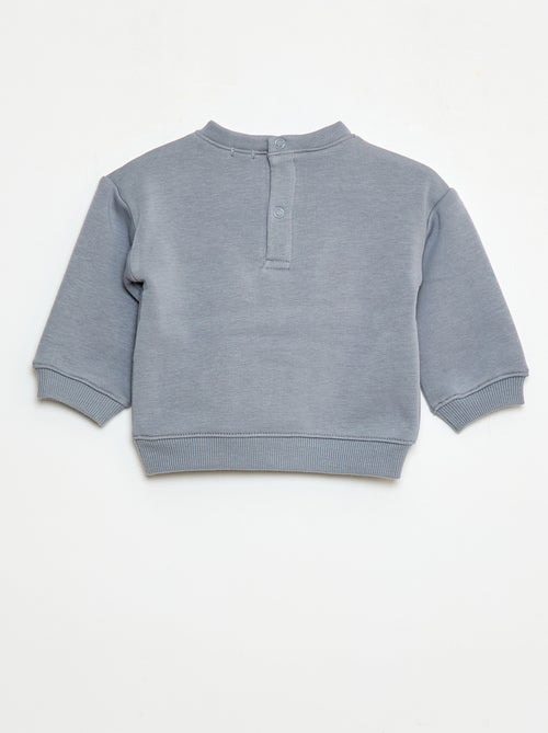 Sweat animado em algodão - Kiabi