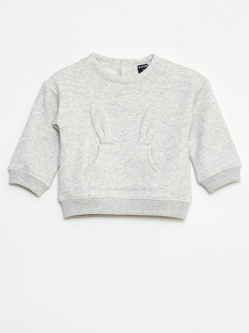 Sweat animado em algodão - Kiabi