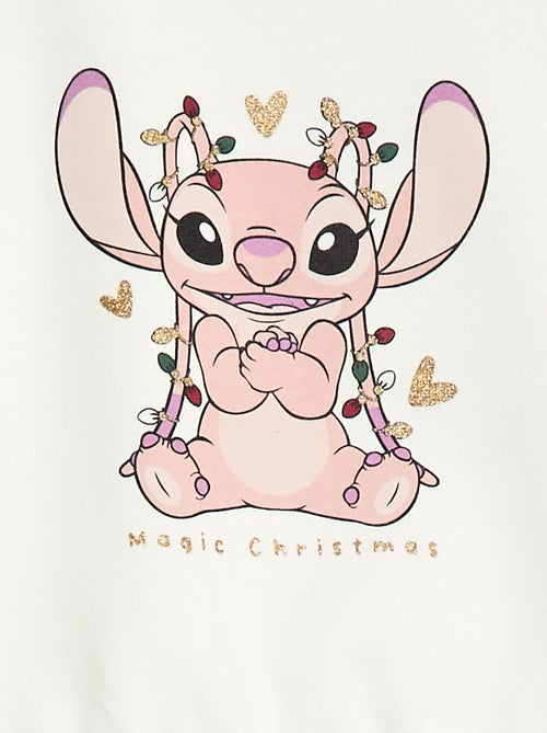Sweat animado fantasia 'Disney' 'Angel' em algodão - Kiabi