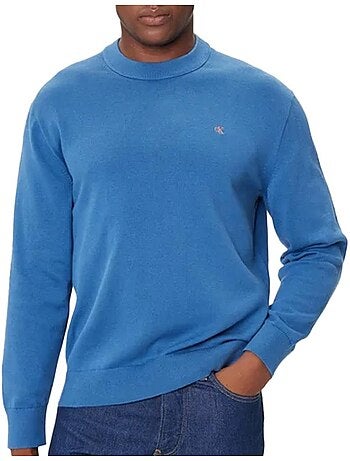 Sweat azul calvin klein jeans easy para homem