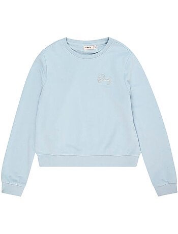 Sweat Azul Celeste para Menina Kids ONLY