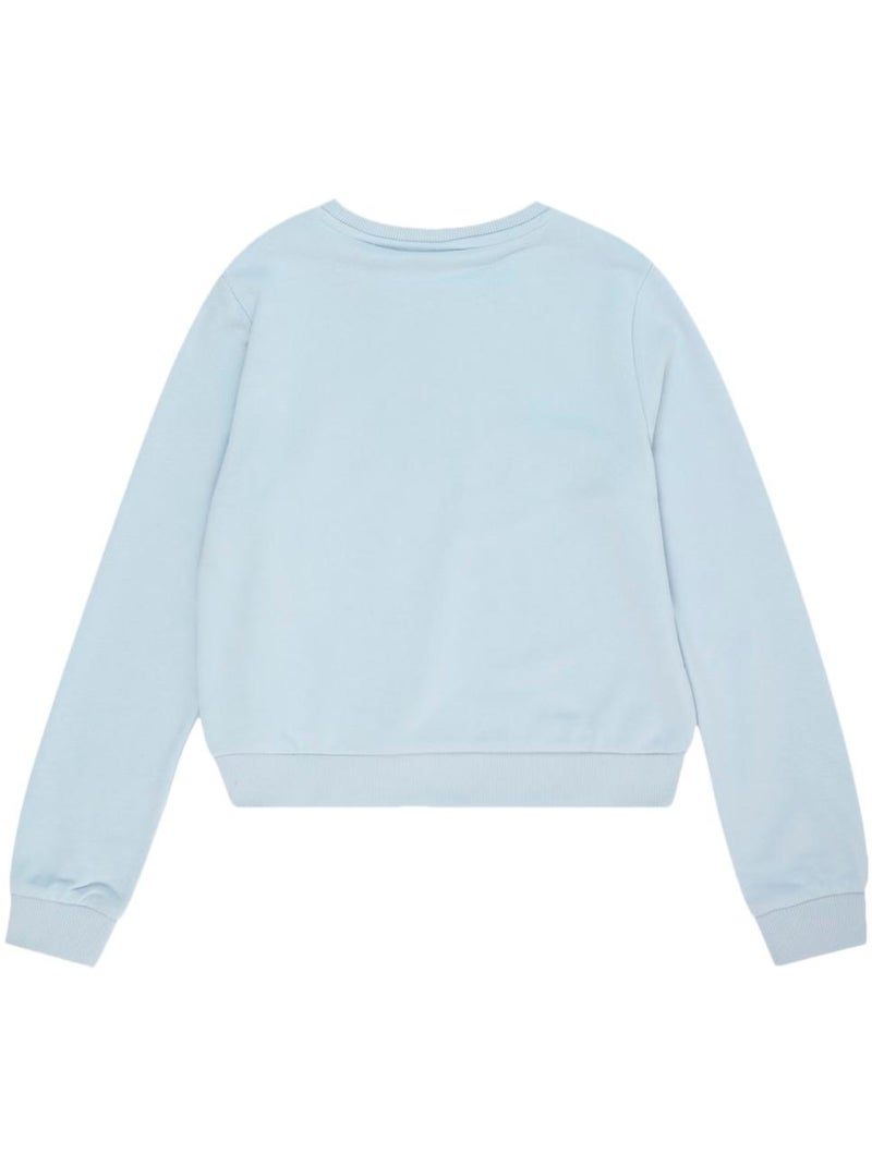 Sweat Azul Celeste para Menina Kids ONLY Azul - Kiabi