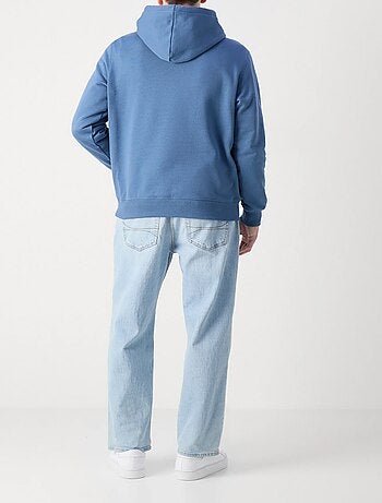 Sweat azul claro para homem calvin klein jeans j30j320805