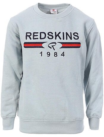 Sweatshirt vermelho marinho para menino redskins 4043