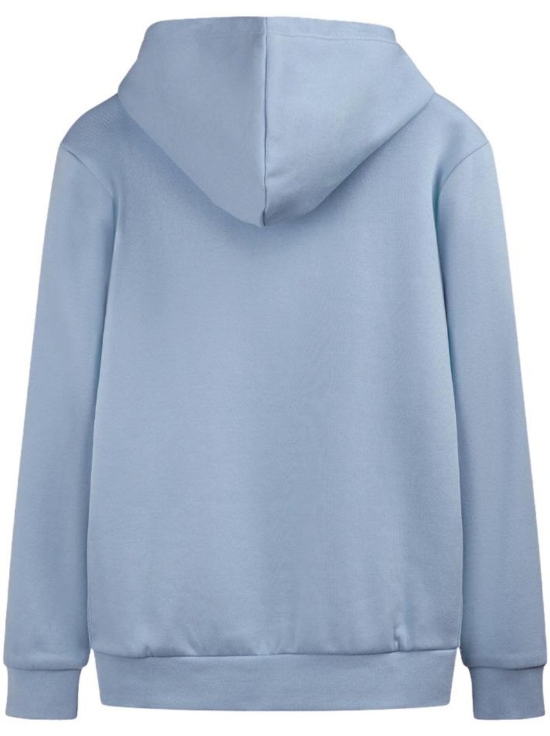 Sweat azul claro para rapaz teddy smith snark1 Azul - Kiabi
