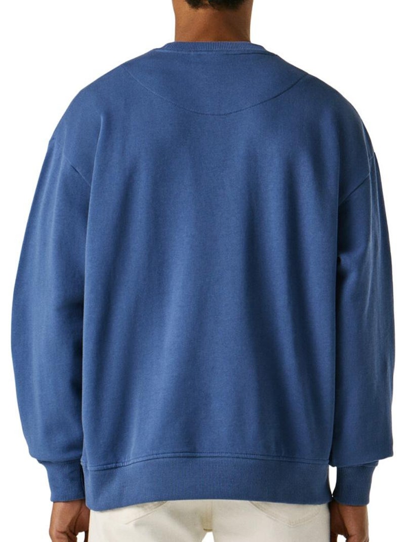 Sweat Azul Elétrico para Homem Pepe Jeans Pjl Azul-marinho - Kiabi