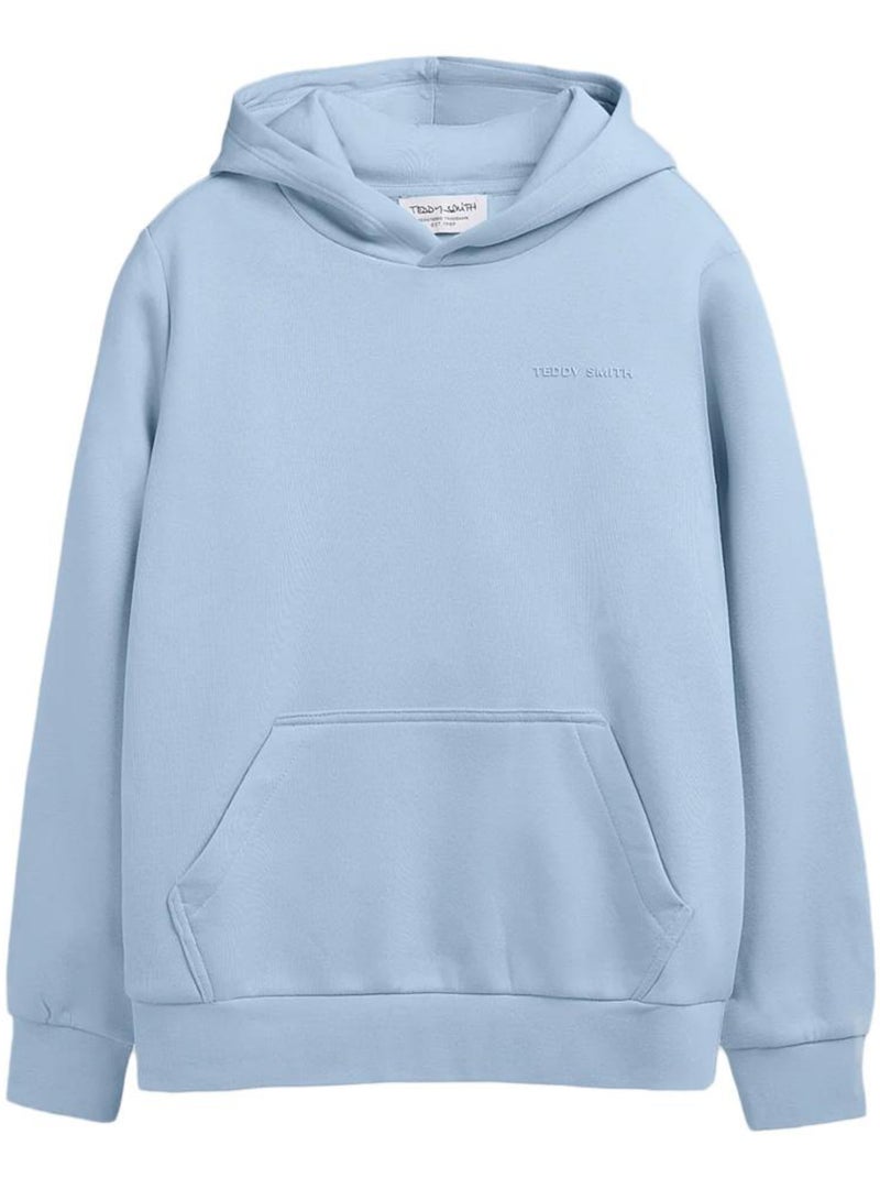 Sweat azul para rapaz teddy smith snark Azul claro - Kiabi