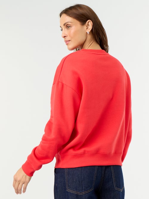 Sweat básico de moletão - Kiabi Sweat básico de moletão - Kiabi