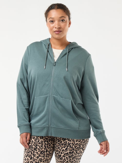 Sweat básico em moletom - Kiabi