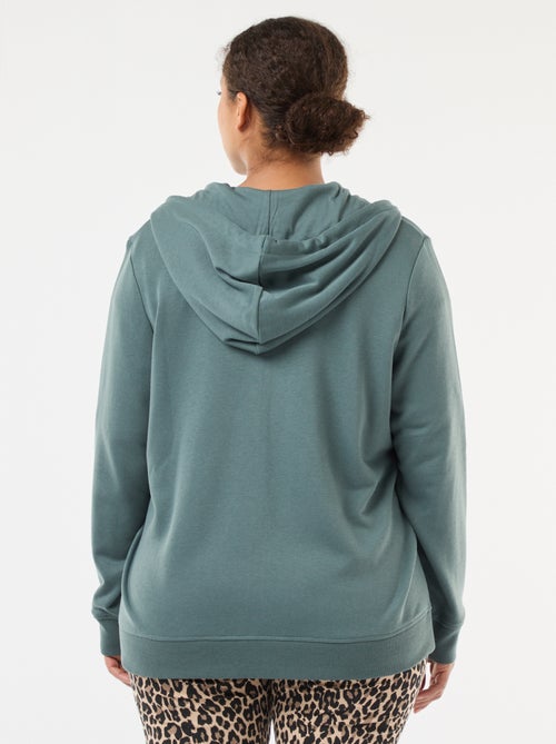 Sweat básico em moletom - Kiabi