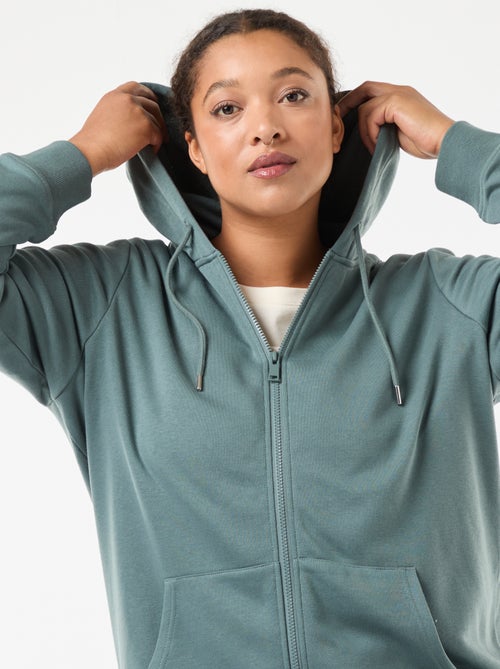 Sweat básico em moletom - Kiabi