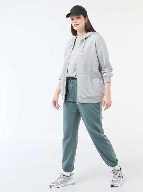 Sweat básico em moletom - Kiabi