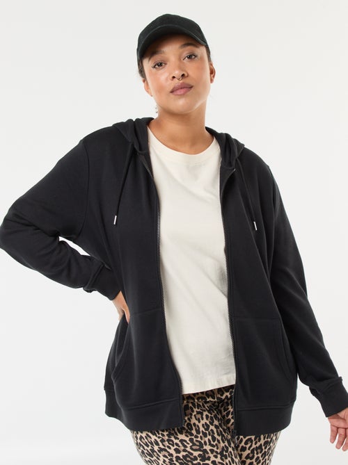 Sweat básico em moletom - Kiabi