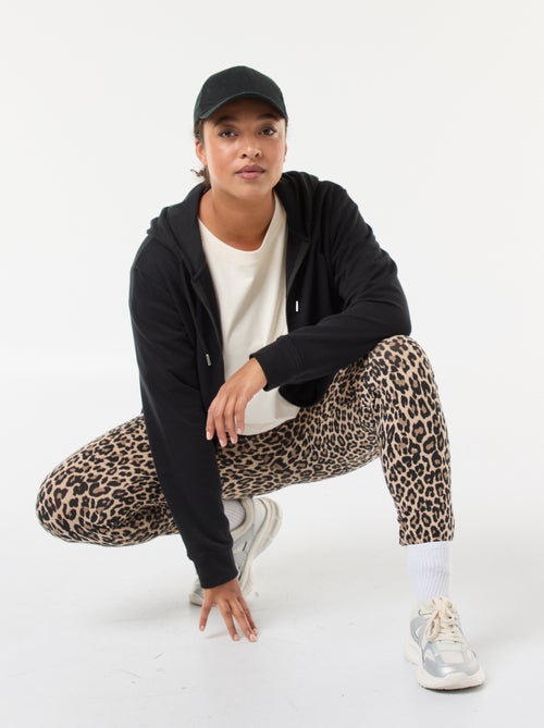 Sweat básico em moletom - Kiabi