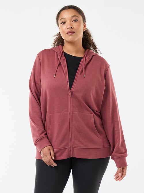 Sweat básico em moletom - Kiabi