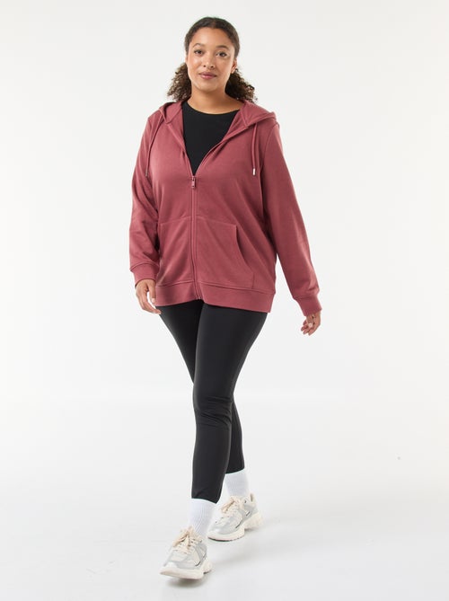 Sweat básico em moletom - Kiabi