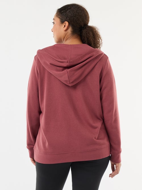 Sweat básico em moletom - Kiabi