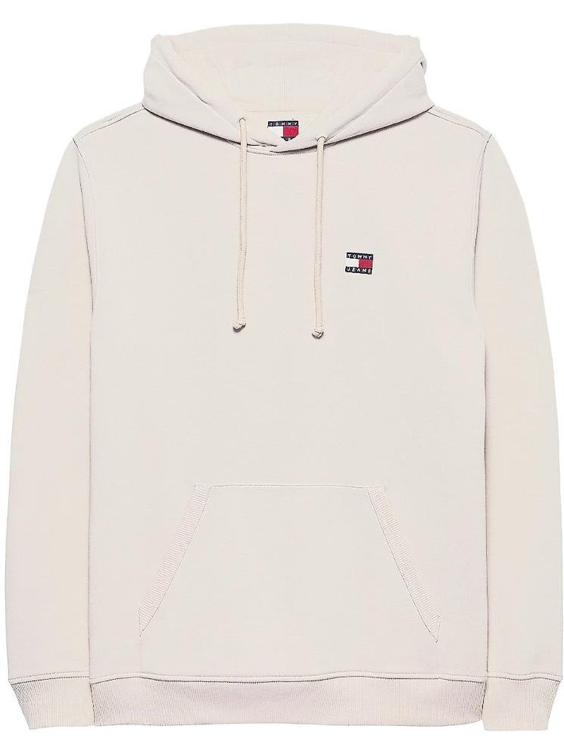 Sweat Bege de Homem com Crachá Tommy Hilfiger Bege - Kiabi
