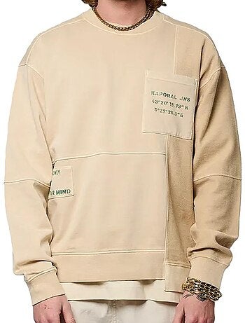 Sweat Bege Kaporal Bello para Homem