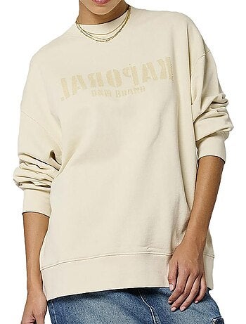 Sweat Bege Kaporal SILT para Mulher