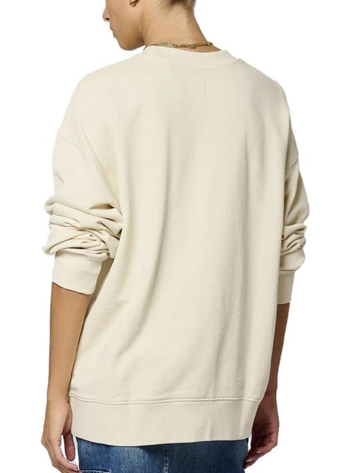 Sweat Bege Kaporal SILT para Mulher - Kiabi Sweat Bege Kaporal SILT para Mulher - Kiabi