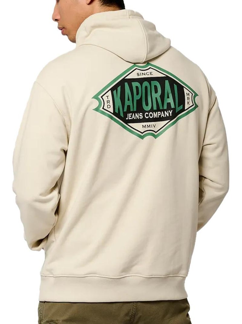 Sweat Bege Kaporal Touti para Homem Bege - Kiabi
