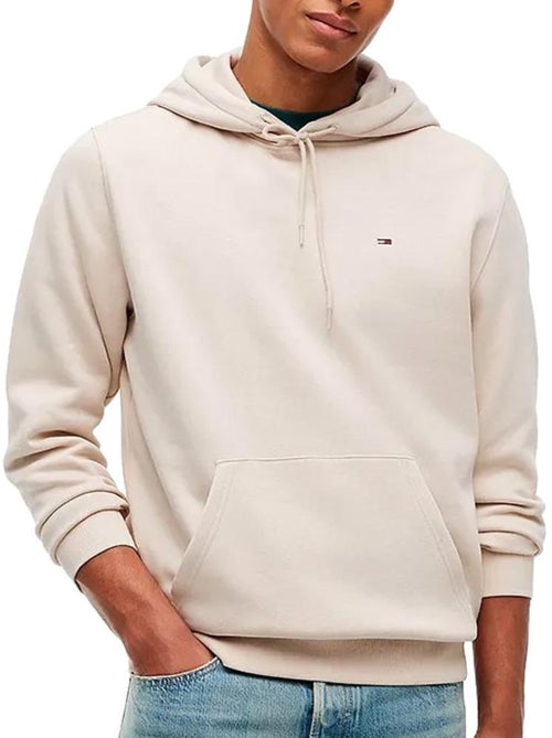 Sweat bege masculino tommy hilfiger tjm reg s flag - Kiabi Sweat bege masculino tommy hilfiger tjm reg s flag - Kiabi