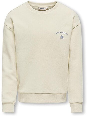 Sweat Bege para Menina Kids ONLY Koglovely