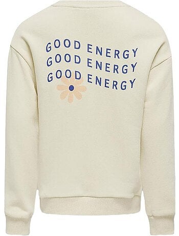 Sweat Bege para Menina Kids ONLY Koglovely