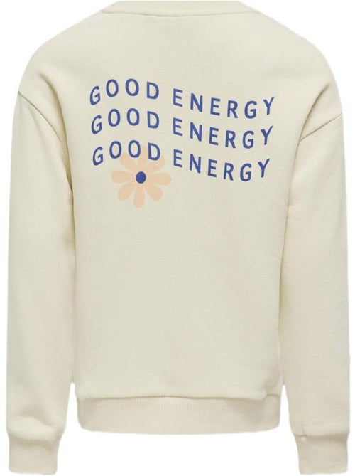 Sweat bege para menina kids only koglovely - Kiabi Sweat bege para menina kids only koglovely - Kiabi