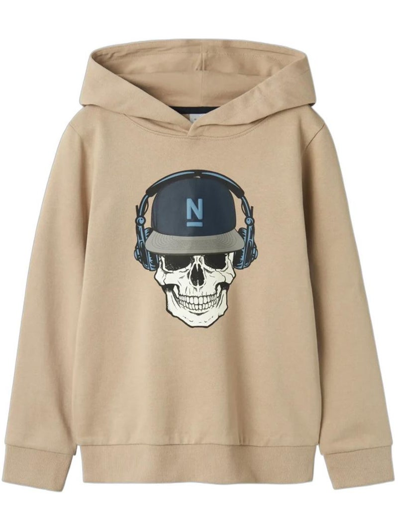 Sweat Bege para Menino Name It Lagunas Bege - Kiabi