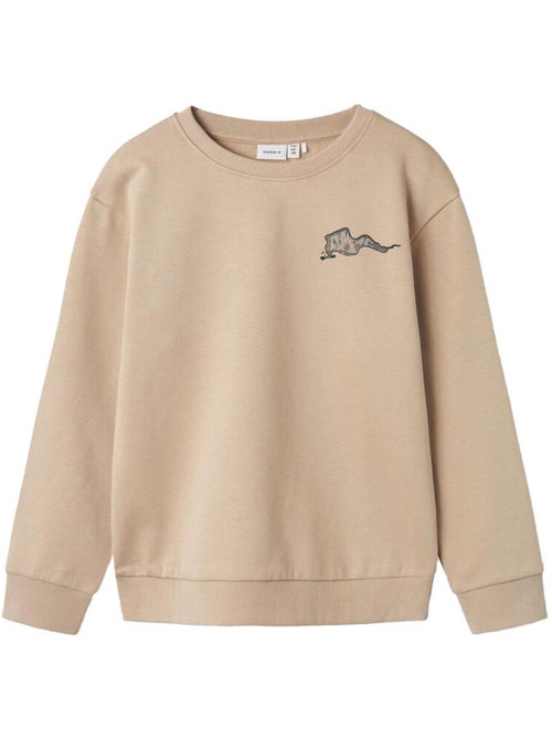 Sweat Bege para Rapaz Name it Tegeo - Kiabi Sweat Bege para Rapaz Name it Tegeo - Kiabi