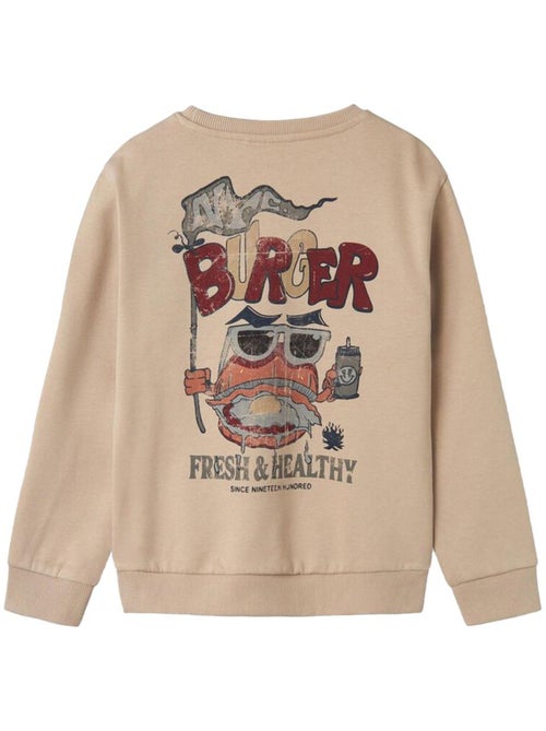 Sweat Bege para Rapaz Name it Tegeo - Kiabi Sweat Bege para Rapaz Name it Tegeo - Kiabi