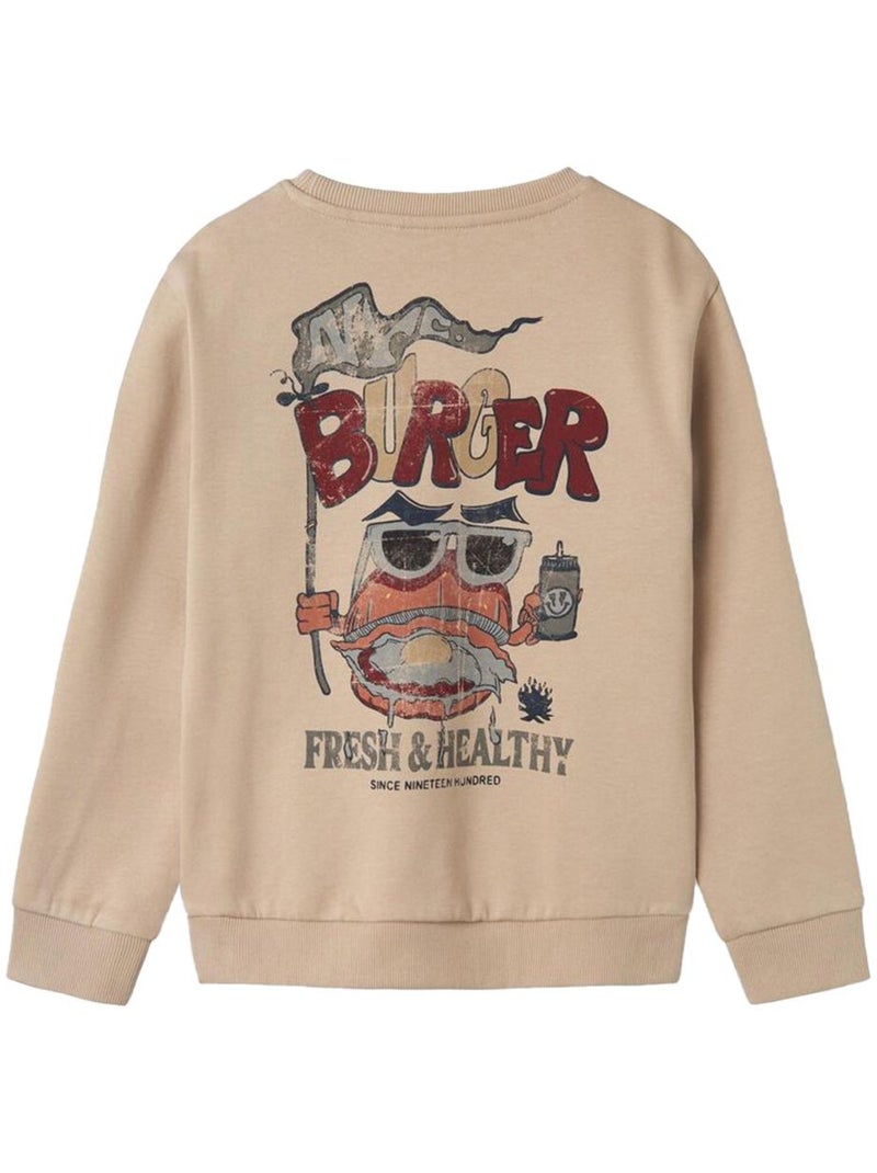 Sweat Bege para Rapaz Name it Tegeo Bege - Kiabi